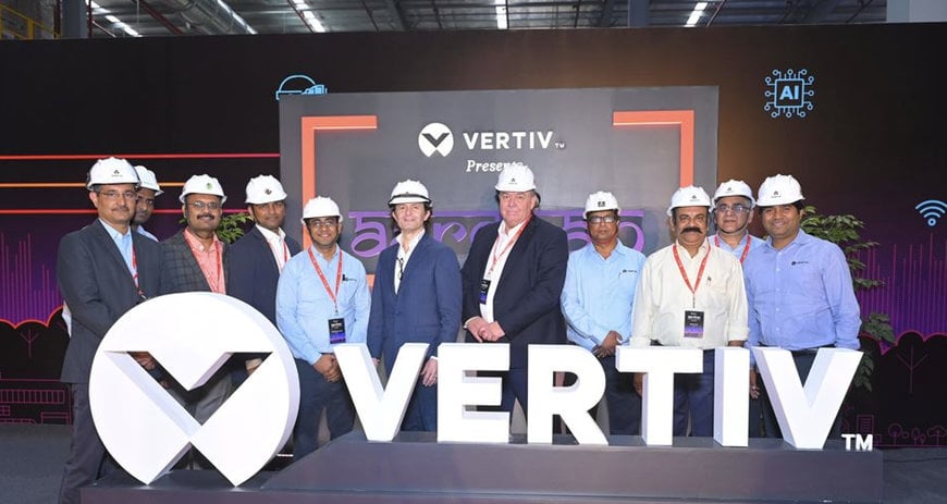 Vertiv apre un nuovo stabilimento di produzione e un laboratorio di prova in India